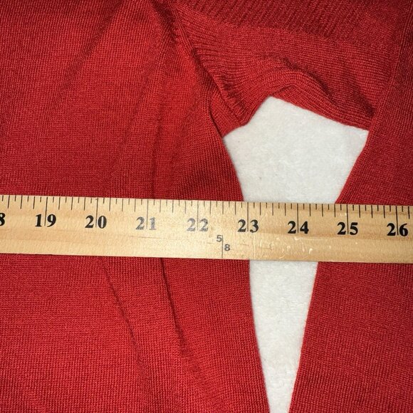 Men's Nike Tiger Woods TW Knit Golf Pullover Sweater Red Size XLarge - Picture 4 of 8